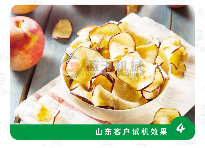 果蔬烘干機客戶試機